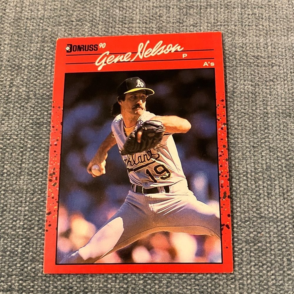 1990 Donruss Oakland A's Baseball Card Trading Card